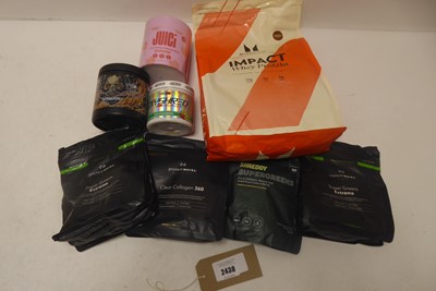 Lot 2438 - Selection of sports and recovery support...