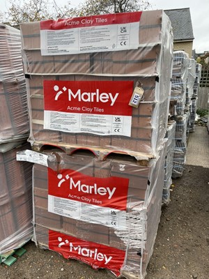 Lot 512 - 2 packs of Marley Acme clay plain tiles -...