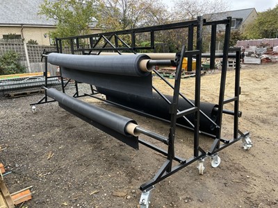 Lot 518 - 3 steel roll dispenser units