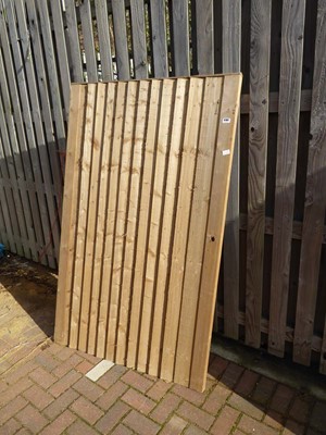 Lot 4184 - Timber garden gate, approx. 1.09m wide, 1.72m...