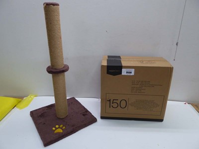 Lot 3344 - Box containing 150 pet training pads and Cat...