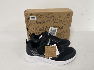 Lot 1012 - Sketchers children's micropspec trainers in...