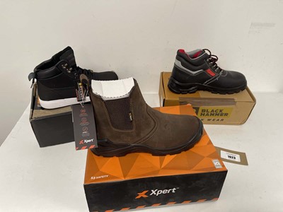 Lot 1023 - 3x Boxed pairs of Safety Boots to include...