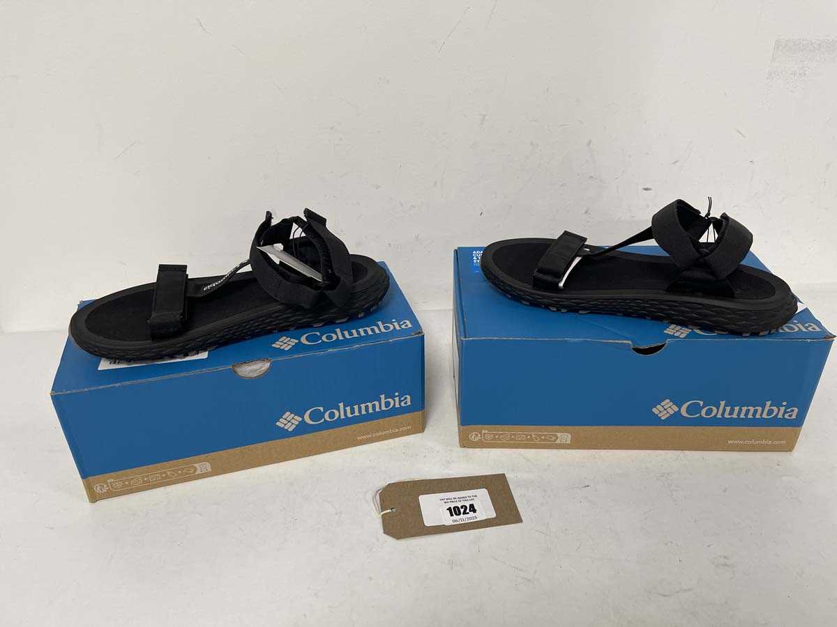 Lot 1024 - 2x Boxed pairs of Columbia sandals sizes UK8 &...