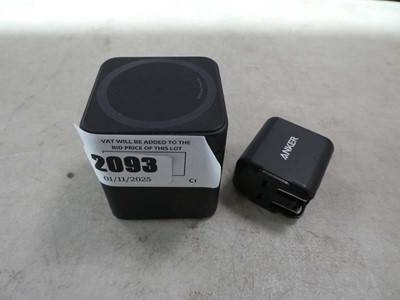 Lot 2093 - Unboxed anker 3 in 1 charging cube