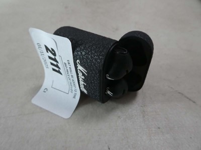 Lot 2111 - Unboxed pair of Marshall Minor 3 ear buds