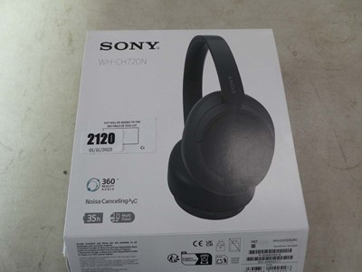 Lot 2120 - Boxed pair of Sony WHCH720N headphones