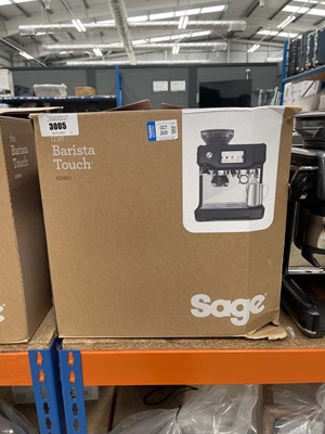 Lot 3005 - Sage The Barista Touch coffee machine
