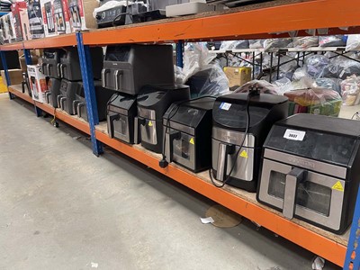 Lot 3037 - Approx. 14 loose Gourmia digital air fryers...