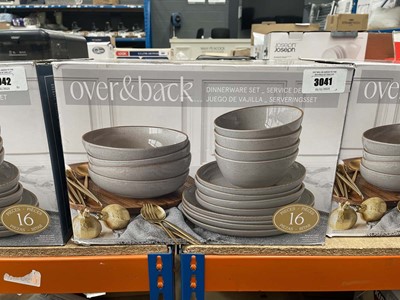 Lot 3041 - Over & Back dinnerware set