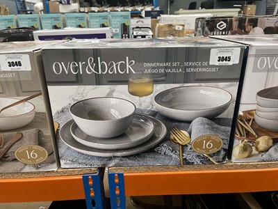 Lot 3045 - Over & Back dinnerware set