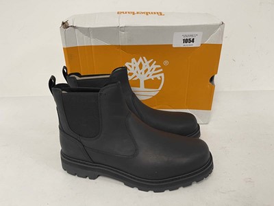 Lot 1054 - Timberland britton road chelsea boots in black...