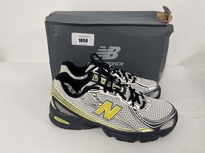 Lot 1056 - New Balance 740 V2 trainers in white size...