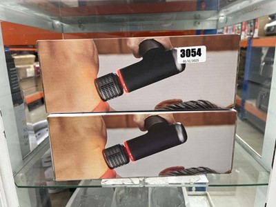 Lot 3054 - 2 Sharper Image handheld massage guns