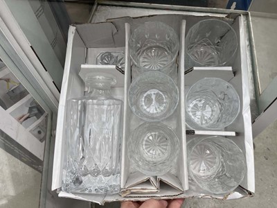 Lot 3055 - Royal Doulton glass decanter set