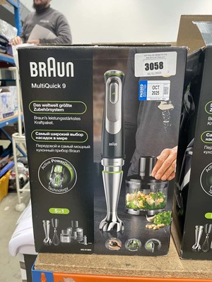 Lot 3058 - Braun Multi Quick 9 hand whisker