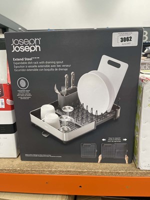 Lot 3062 - Joseph Joseph expandable dish rack