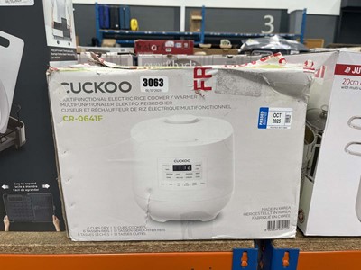 Lot 3063 - Multi functional electric rice cooker and warmer