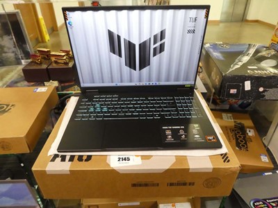 Lot 2145 - Asus FA608P Laptop with AMD R989408X processor,...