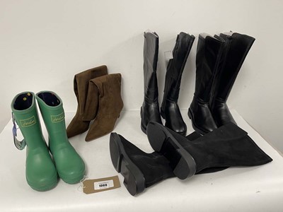 Lot 1069 - 5x Pairs of boots in various styles