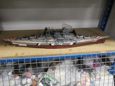 Lot 2171 - Radio controlled model of the Bismark