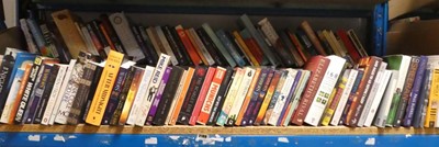 Lot 2180 - Half shelf of fiction and biography books
