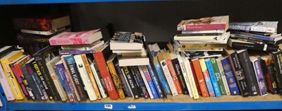 Lot 2183 - Half shelf of fiction and biography books
