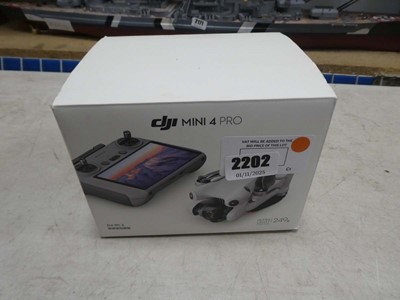 Lot 2202 - Boxed DJI mini 4 pro drone