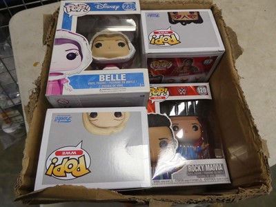 Lot 2205 - Box containing various Funko Pops