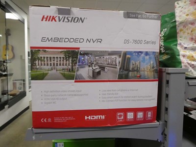 Lot 2210 - Hikvision embedded NVR DS 7600 series...