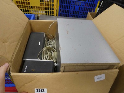 Lot 2213 - Sony SSWS 33 speaker system