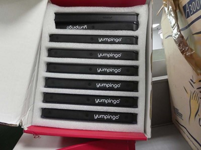 Lot 2216 - 2 boxed Yumpingo pay machines