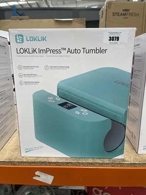 Lot 3079 - LOKLik Impress auto tumbler heat press