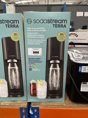 Lot 3086 - SodaStream Terra sparkling water maker