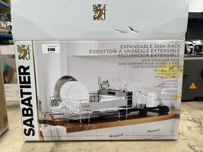 Lot 3106 - Sabatier expandable dish rack