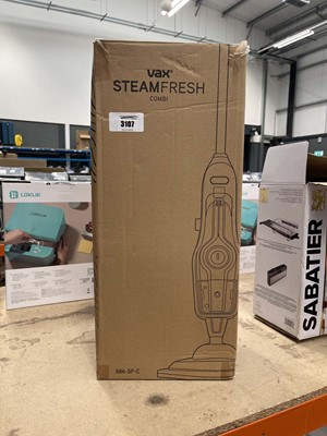 Lot 3107 - Upright Vax steam fresh combi steam mop