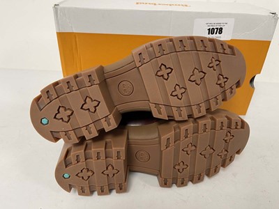 Lot 1078 - Timberland everleigh loafer shoes in dark...