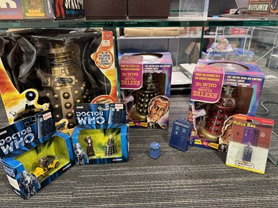 Lot 2157 - Selection of boxed Doctor Who collectibles...