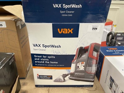 Lot 3124 - Vax Spot Wash spot cleaner