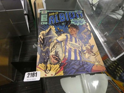 Lot 2161 - Signed Brighton & Hove Albion football program...