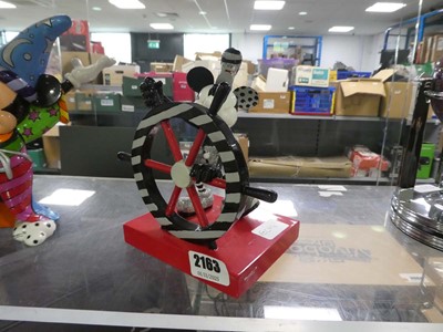 Lot 2163 - Britto Disney Mickey Mouse Steamboat Willy figure