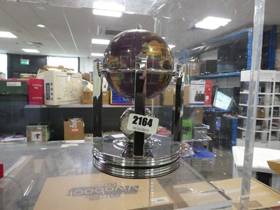 Lot 2164 - Osborne & Allen Globe clock hydrometer &...