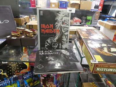 Lot 2167 - Sealed copy of the book Iron Maiden Infinite...