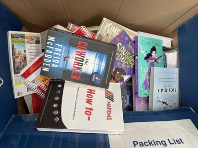 Lot 3154 - Box of various books