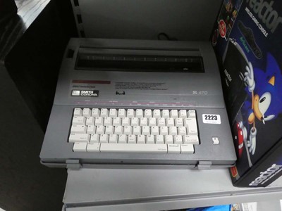Lot 2223 - Smith Corona SL470 electronic typewriter