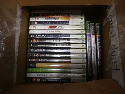 Lot 2233 - Box containing various computer games for...