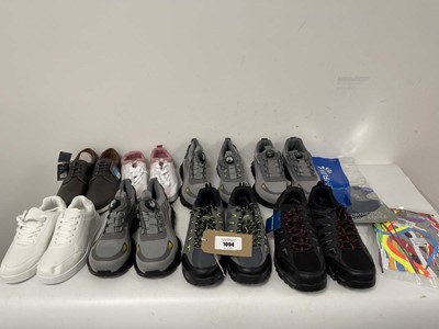 Lot 1094 - 8x Pairs of trainers in various styles to...