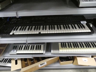 Lot 2279 - Yamaha DX7FD keyboard