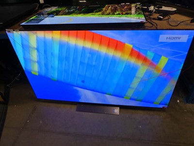 Lot 2304 - LG 65" OLED TV (OLED65C45LA) with box and...