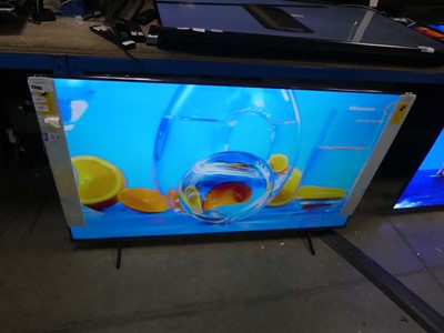 Lot 2305 - Hisense 58" TV (58E&NQTUK) with box, remote...